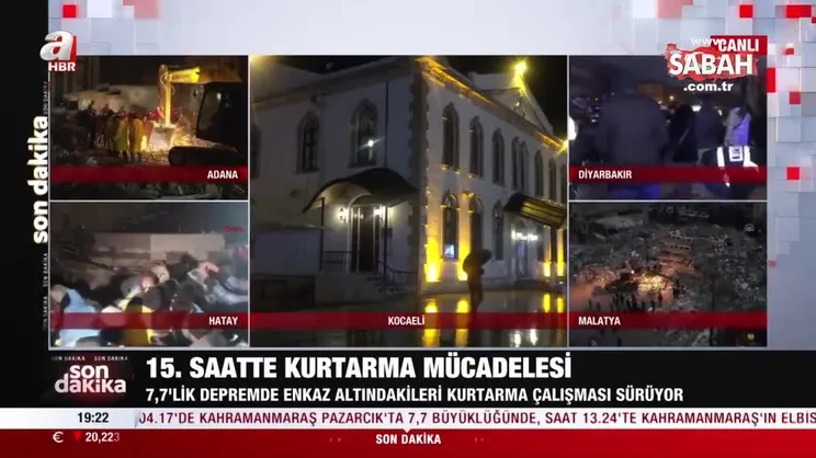 Son Dakika: Depremde vefat eden vatandaşlar için 90 bin camide sela okundu | Video