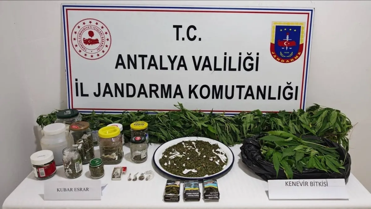 Manavgat’ta uyuşturucu operasyonu! 2 kişi tutuklandı Manavgat’ta uyuşturucu operasyonu! 2 kişi tutuklandı
