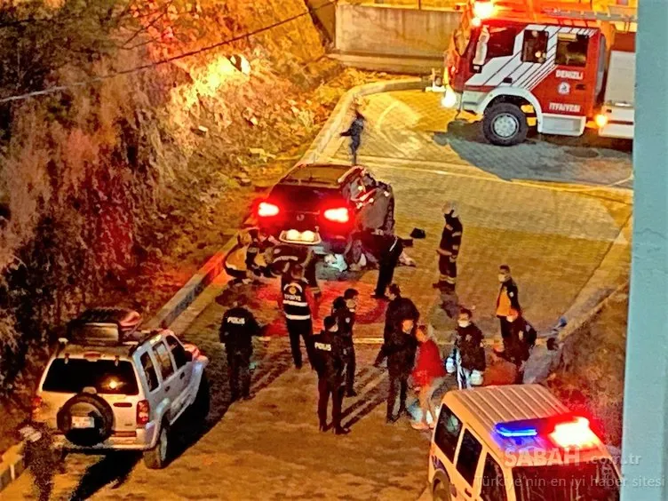 Otomobille erkek arkadaşının kafasını ezdi! Başında feryat etti: Kalk ne olursun...