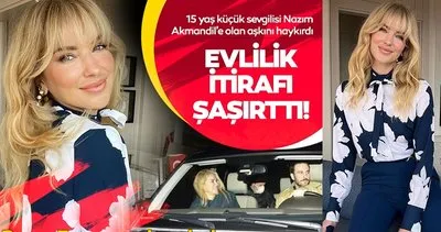 Bomba evlilik itirafı şaşırttı! 45 yaşındaki Burcu Esmersoy 15 yaş küçük sevgilisi Nazım Akmandil’e olan aşkını haykırdı!