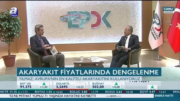 EPDK Başkanı Mustafa Yılmaz'dan A Para'ya özel açıklamalar!