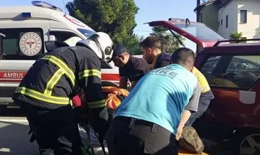 Sahil yolunda feci kaza! Otomobilde bulunan kadın öldü, eşi ağır yaralı #giresun