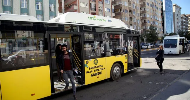 Diyarbakır’da vatandaşlara ücretsiz ulaşım hizmeti