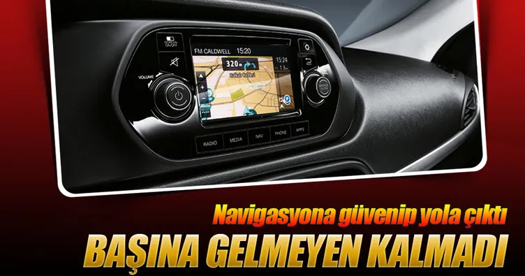 Navigasyonu açtı, Aydos’ta kayboldu