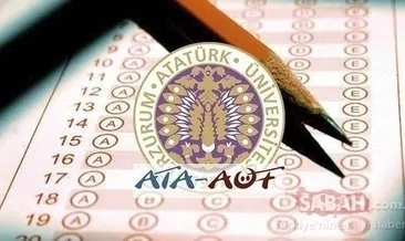 ATA AÖF sınav giriş belgesi yayınlandı mı, nereden alınır? 2022-2023 Atatürk Üniversitesi güz dönemi ATA AÖF sınav giriş belgesi/yerleri sorgulama ekranı