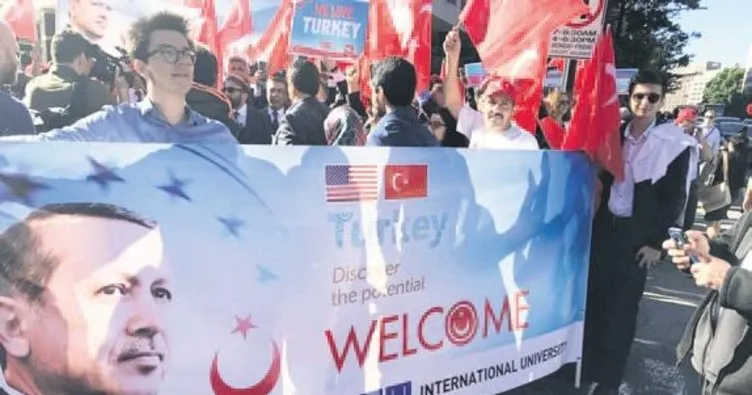 ABD’deki Türk gençlerin Cumhurbaşkanı Erdoğan özlemi