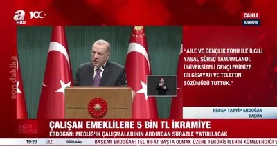 Kabine Toplantısı sona erdi! Başkan Erdoğan’dan flaş asgari ücret mesajı