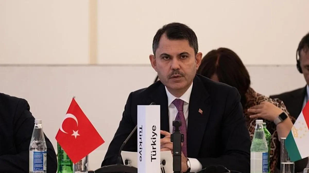 Pre-COP29 oturumunda Gazze mesajı! Bakan Kurum: Filistin, bir sınav olarak insanlığın önünde duruyor