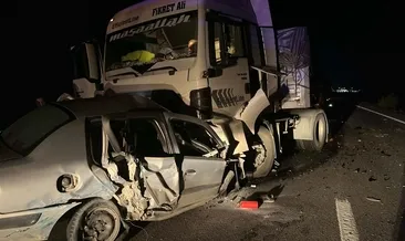 Niğde’de acı kaza: TIR ile otomobil birbirine girdi! Yaşlı çift kurtarılamadı...