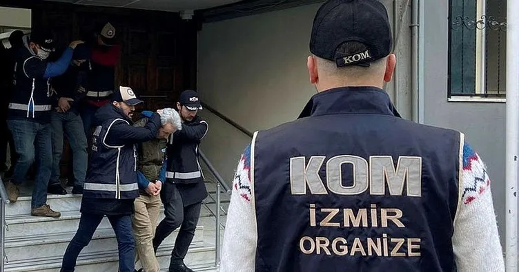 İzmir’deki FETÖ operasyonunda 4 tutuklama