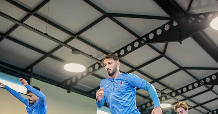 Trabzonspor salonda kuvvet çalıştı
