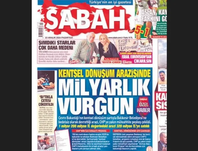 SON DAKİKA | SABAH yazdı, bakanlık harekete geçti! CHP’li belediyenin milyarlık arsa vurgununa inceleme