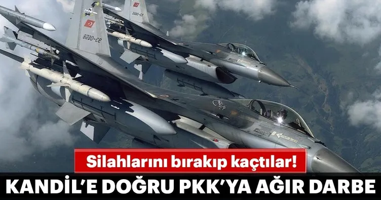 Kandil’e doğru PKK’ya ağır darbe