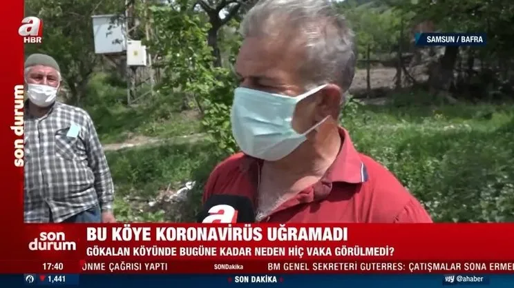 Bu köye koronavirüs uğramadı | Video