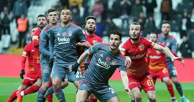 Son dakika: Beşiktaş kupaya veda etti, Kayserispor yarı finalde! İşte maçın golleri...