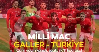 Galler Türkiye maçı hangi kanalda canlı yayınlanacak? EURO 2024 Galler Türkiye milli maç hangi kanalda, ne zaman, saat kaçta? Muhtemel 11’ler