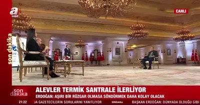Başkan Erdoğan: Yalan estiriliyor, şu an bölgede 20 uçak var | Video
