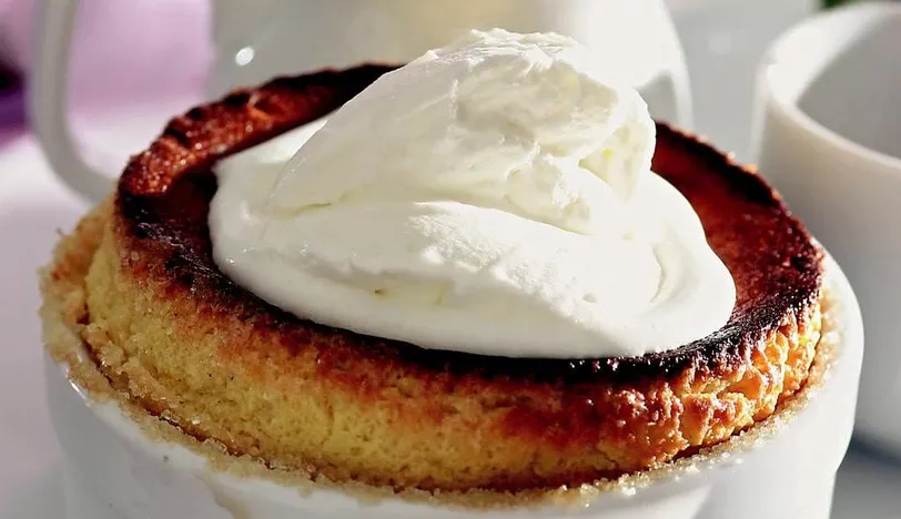 Beyaz Çikolatalı Sufle