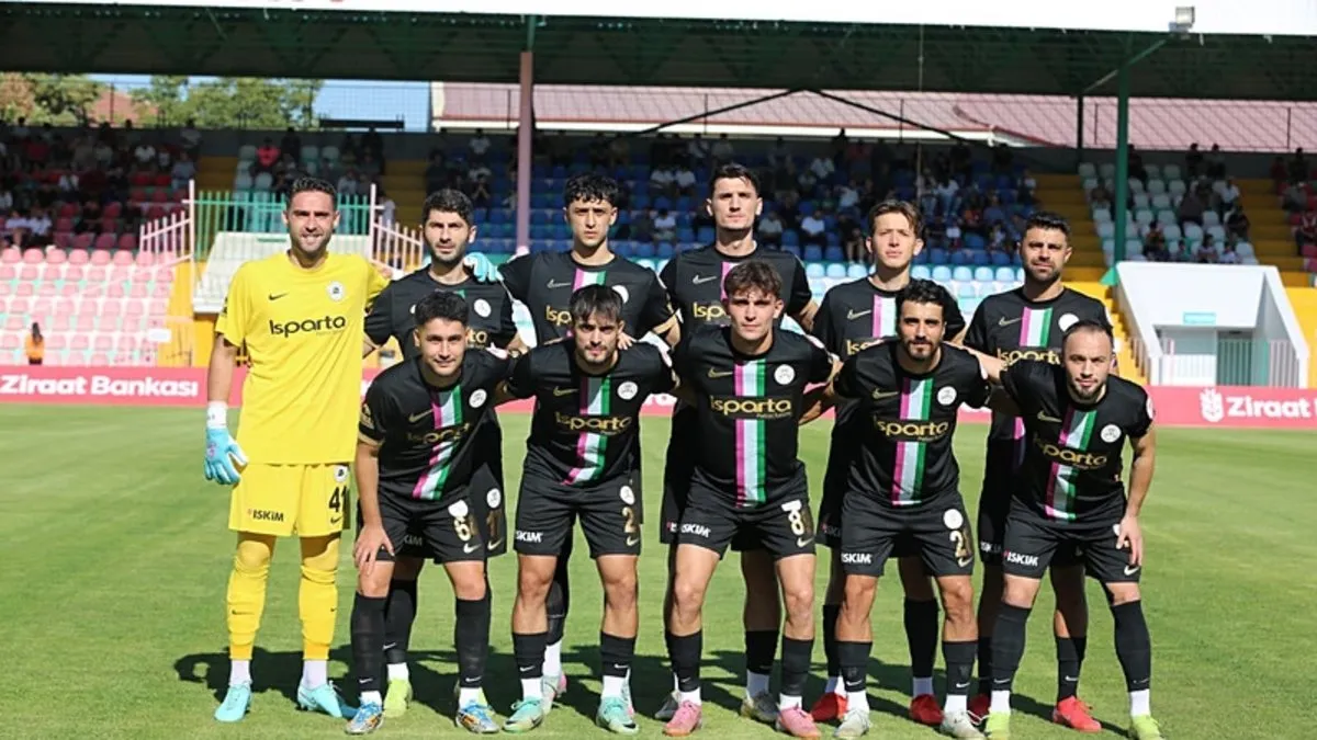 Ziraat Türkiye Kupası: Isparta 32 Spor deplasmanda 3 golle kazandı!