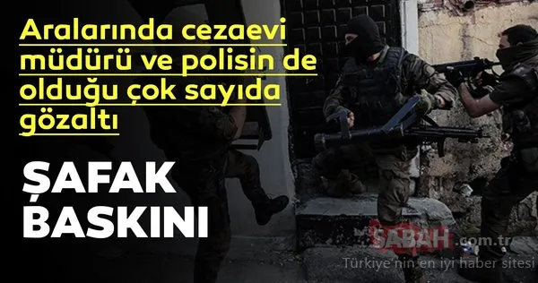Adana'da silahlı organize suç örgütüne operasyon