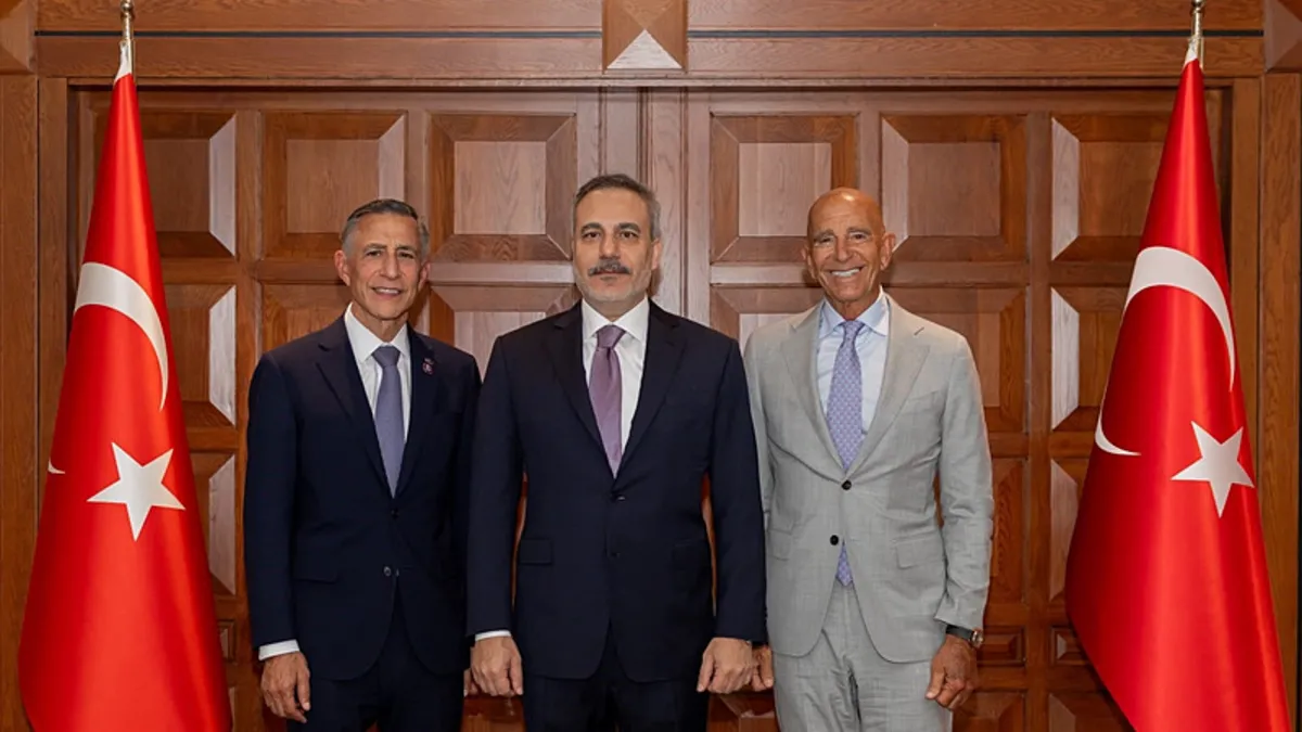 Bakan Fidan’dan kritik Suriye görüşmesi: Tom Barrack ile bir araya geldi!