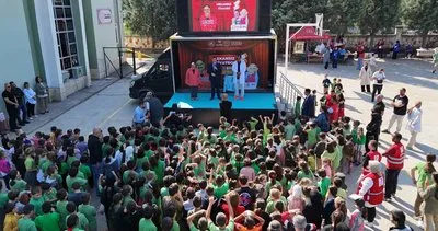 Düzce’de ilkokullarda “Mekansız Tiyatro” etkinliği yapıldı #duzce