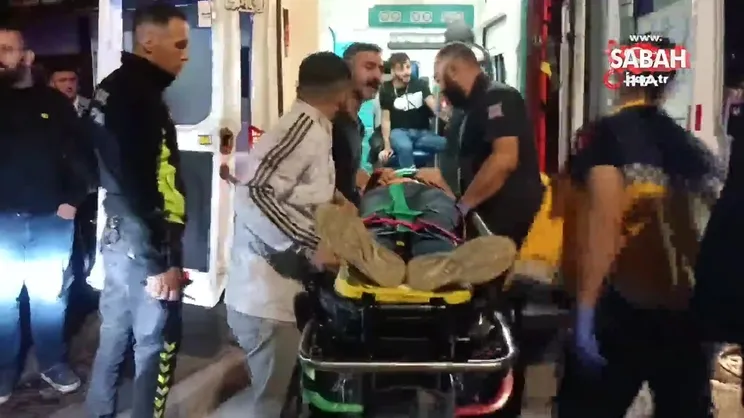 Motosikletle hafif ticari araç çarpıştı: 2 yaralı