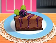 Çikolatalı Böğürtlenli Pasta