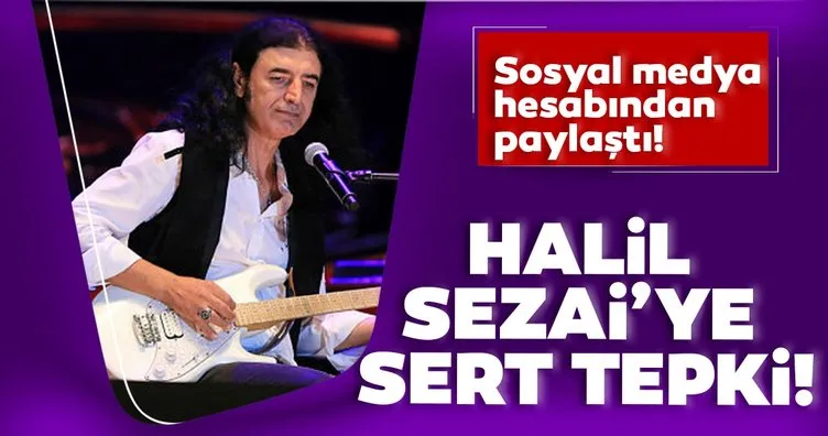 Murat Kekilli’den Halil Sezai’ye sert tepki