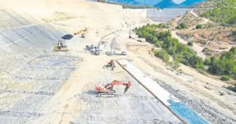 Kapıçayı Barajı son aşamaya geldi