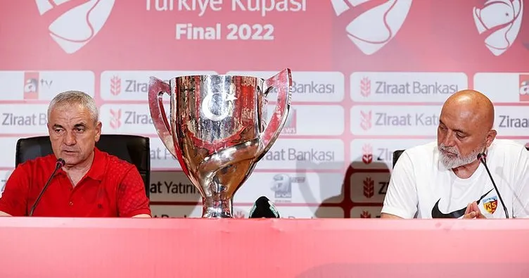 Ziraat Türkiye Kupası finali bugün oynanıyor! Kayserispor ile Sivasspor kupa için mücadele edecek