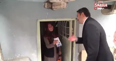 Başkan Eroğlu’dan çat kapı ziyaret