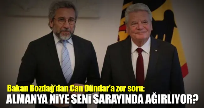 Bekir Bozdağ’dan Can Dündar’a zor soru!