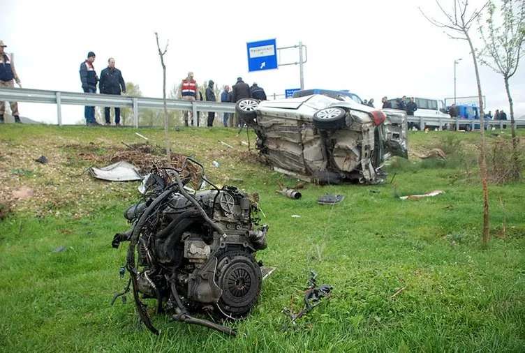 Tokat’ta otomobil takla attı: 2 ölü!