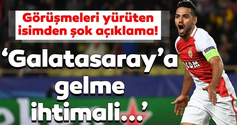Radamel Falcao’nun Galatasaray’a transferi için flaş açıklama! Gerçekleşme ihtimali...