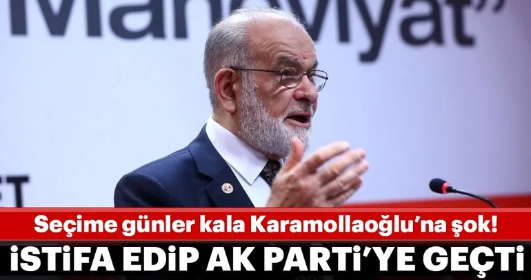 Son dakika haberi: AK Parti’ye destek için Saadet Partisi’nden istifa etti