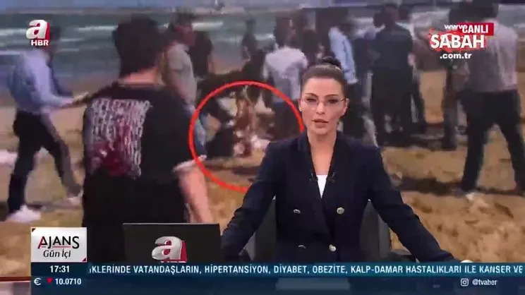 Son dakika: Şile'de A Haber ekibine alçak saldırı! Cankurtaranlar basın emekçilerini yerlerde tekmelediler | Video
