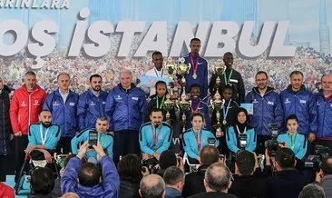 İstanbul Maratonu’nda ödüller verildi