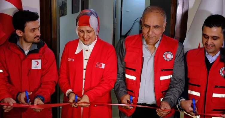 Suriye’ye ilk yardım Türk Kızılayı’ndan