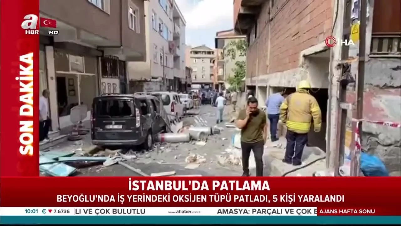 son dakika istanbul beyoglu nda patlama olay yerinden ilk goruntuler ortaya cikti 6 yarali video videosunu izle son dakika haberleri