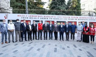 Beyoğlu’nda ’Türk Kızılay’ı 153 Yaşında’ sergisi açıldı