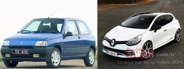 Efsane otomobillerin inanılmaz değişimi