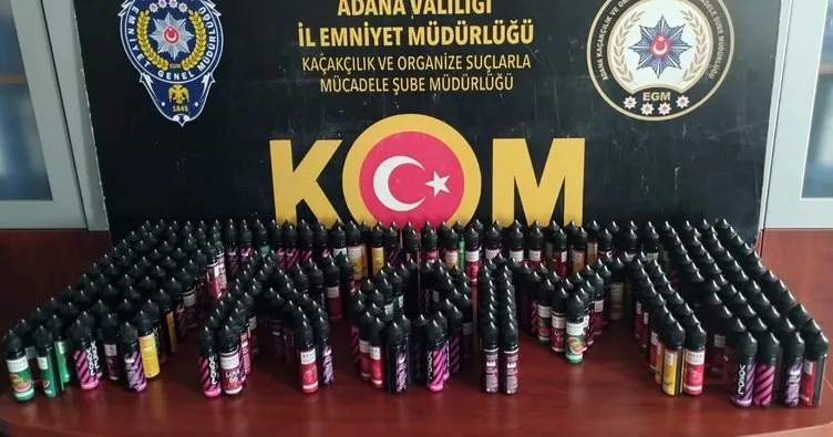 Adana’da sahte içki ve kaçak ürün operasyonu