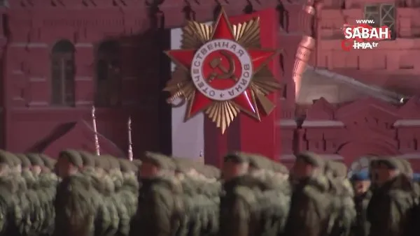 Rus ordusu, 9 Mayıs Zafer Günü provası yaptı | Video