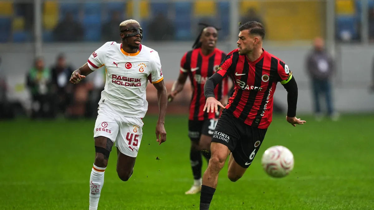 CANLI: Gençlerbirliği – Galatasaray maçı! Karşılaşmada ikinci yarı oynanıyor haber görseli