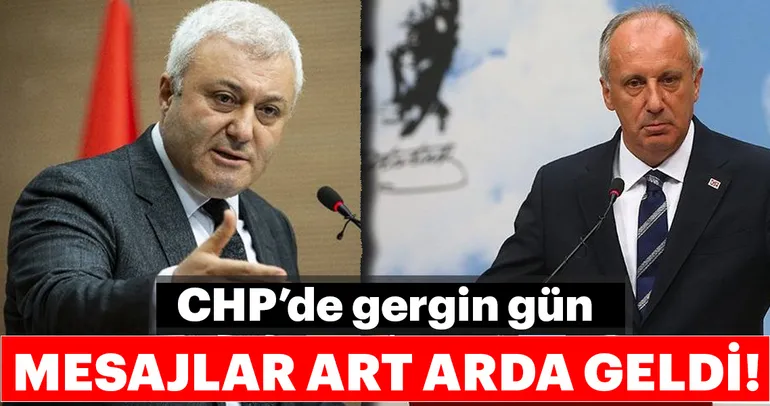 CHP'de gergin gün! Muharrem İnce’nin o sözlerine çok sert cevap...