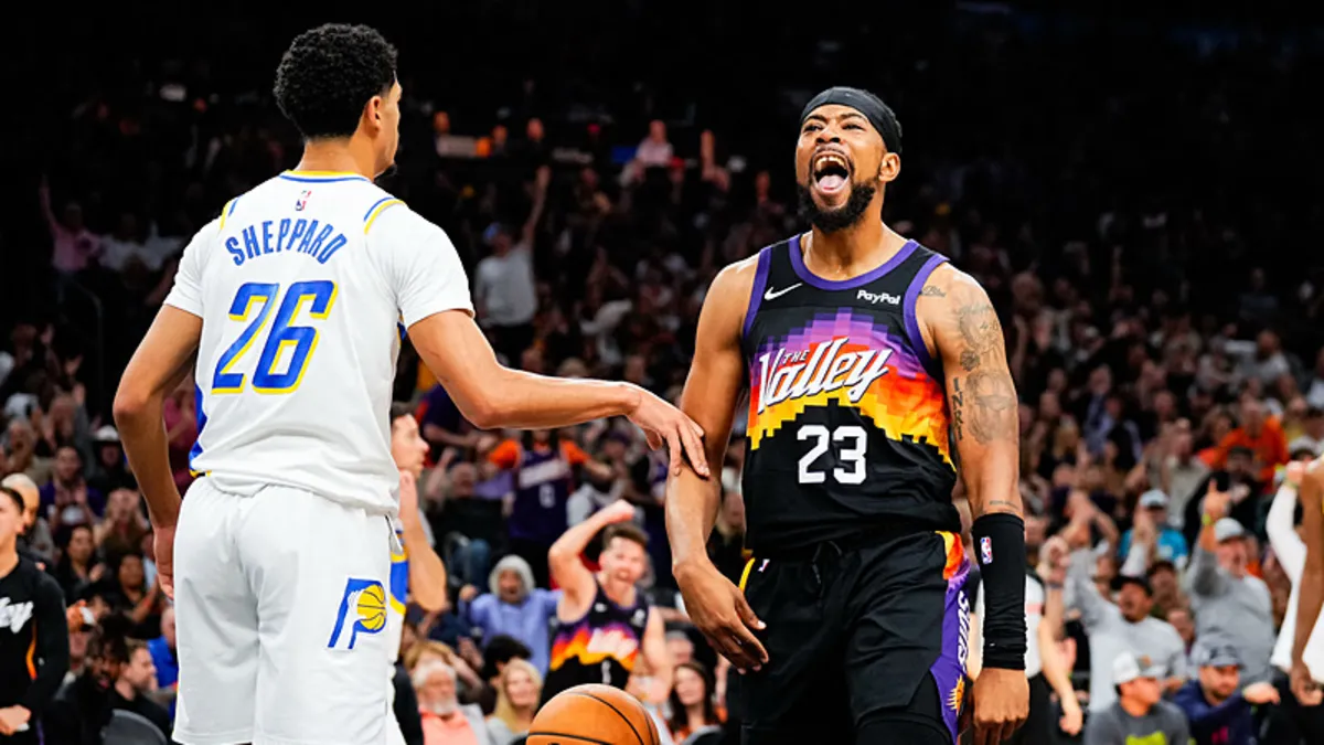 NBA: Indiana Pacers’ı yenen Suns, seriyi 5 maça çıkardı! NBA: Indiana Pacers’ı yenen Suns, seriyi 5 maça çıkardı!