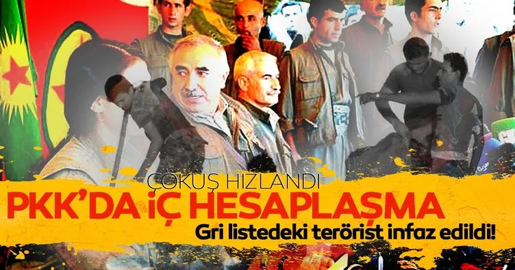 PKK'daki iç hesaplaşma çöküşü hızlandırdı: Gri kategorideki terörist infaz edildi!