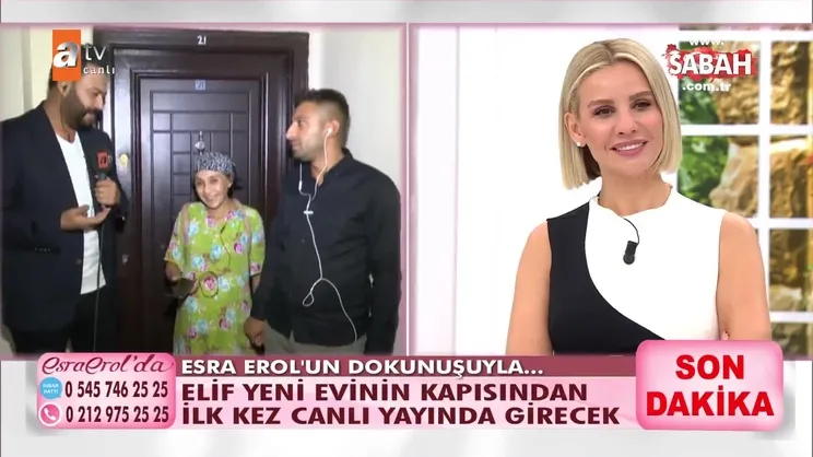 Ünlü sunucu Esra Erol, Elif’in çocukları için verdiği mücadeleye kayıtsız kalmadı! Esra Erol Elif’in yüzünü güldürdü! | Video