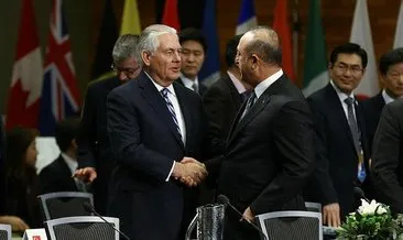 Dışişleri Bakanı Çavuşoğlu Tillerson ile görüştü